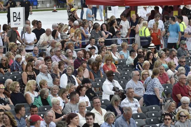Tom Jones concert at the Weston Homes Stadium, London Road. EMN-191107-225121009