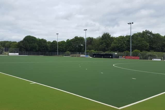 The new playing surface at Bretton Gate.