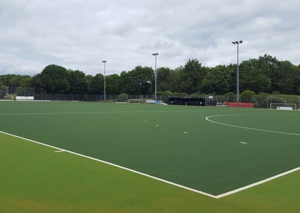 The new playing surface at Bretton Gate.