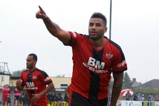 Former Posh player Rene Howe could be playing against Peterborough Sports next season.