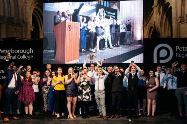 The Peterborough Regional College award winners