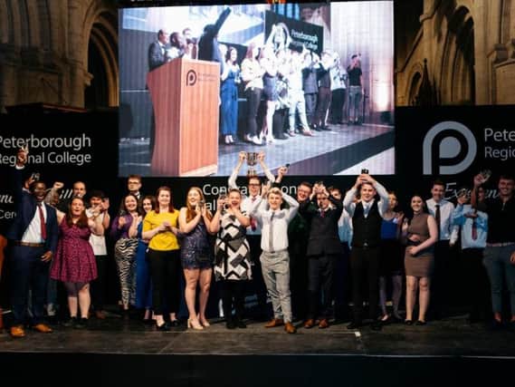 The Peterborough Regional College award winners