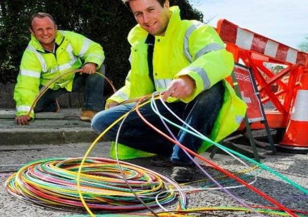 Work to deliver the new CityFibre fibre-to-the-premises broadband network.