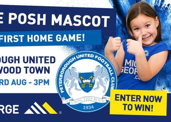 Win the chance to be a Posh mascot.