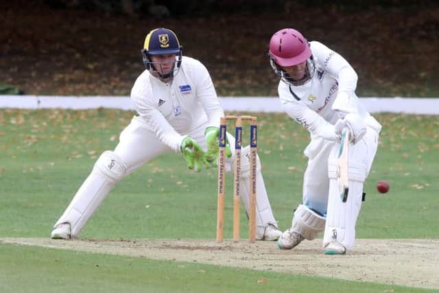 Peterborough Town captain David Clarke in action.