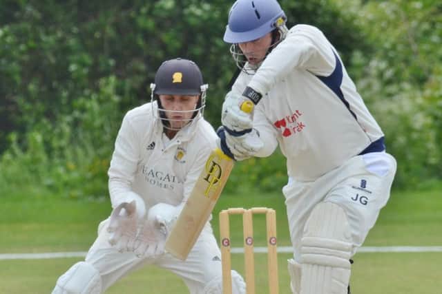 Jamie Gollands in action.