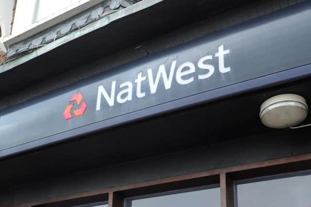 An ATM at a NatWest bank was targeted