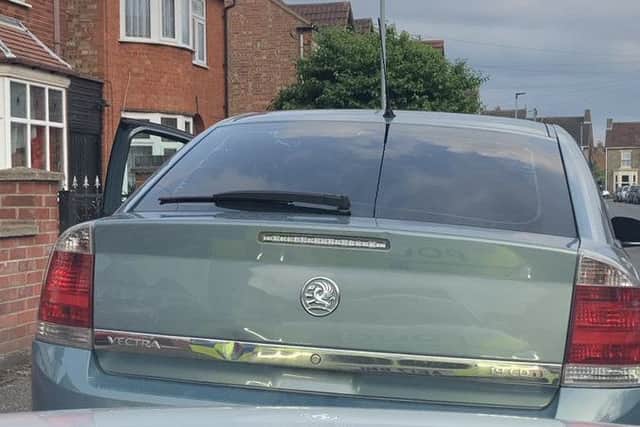 Driver reported and vehicle seized