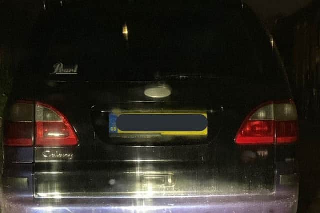 Car contained a large amount of cannabis and cash. Two people were arrested for supply of drugs. Vehicle seized