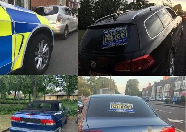 Cars seized this week by the BCH Road Policing Unit