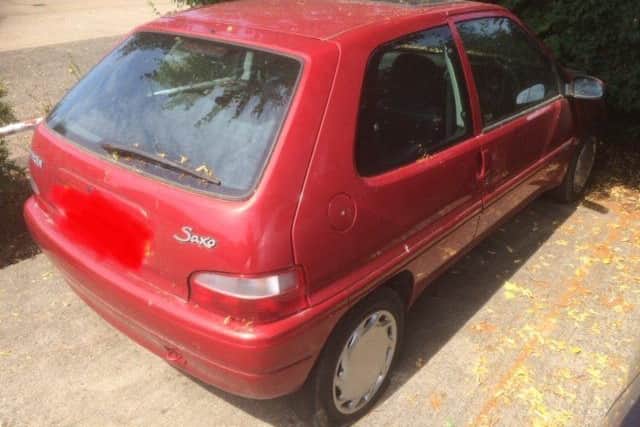 The dumped Saxo