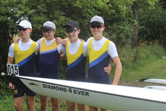 Daniel Calver Rowing gold for Bert and Tom at the British Junior Championships