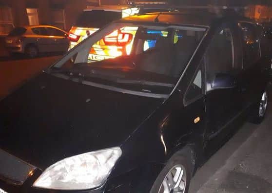 Car seized