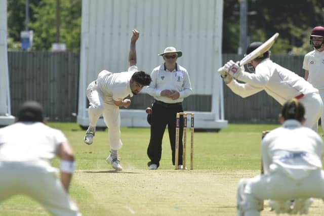 Mohammed Danyaal took two wickets for Peterborough Town at Horton House.