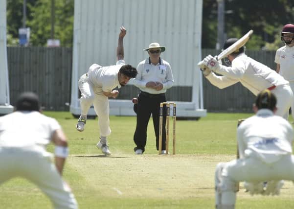 Mohammed Danyaal took two wickets for Peterborough Town at Horton House.