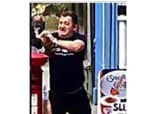 The man police want to speak to