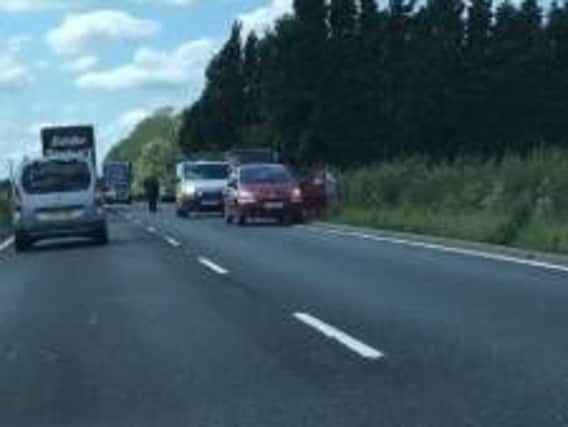 The crash on the A47