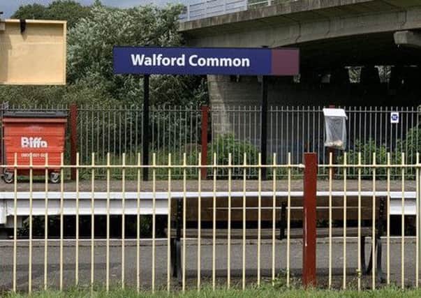 The sign for Walford Common at Orton Mere. Photo: Andy Taylor