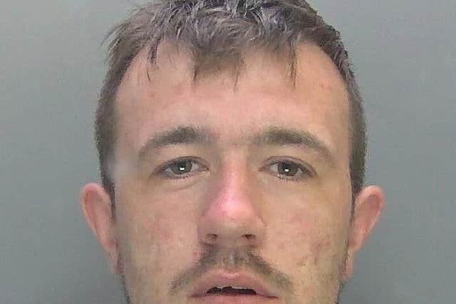 Ignored a restraining order and threatened to stab his ex-partner