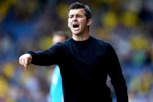 Fleetwood manager Joey Barton.