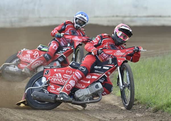 Scott Nicholls top scored for Panthers at Poole.