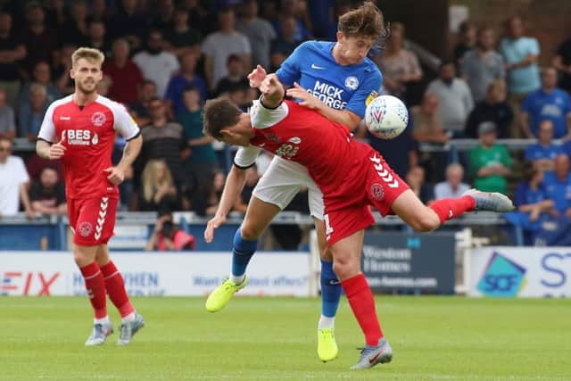 Is Alex Woodyard the right man for a two-player central midfield. Photo: Joe Dent/theposh.com