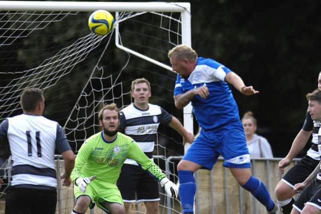 Action from a Sutton Bridge United game.