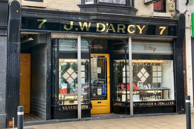 The J W D'Arcy store