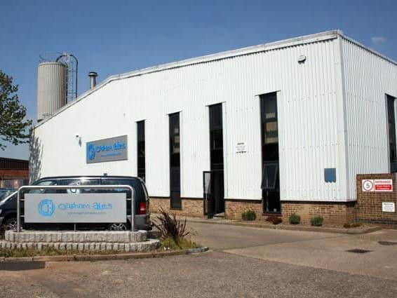 The Oakham Ales brewery in Peterborough.