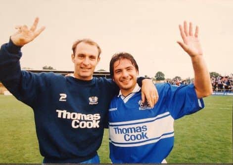 Five goals for Giuliano Grazoili in the biggest Football League win in Poshs history.