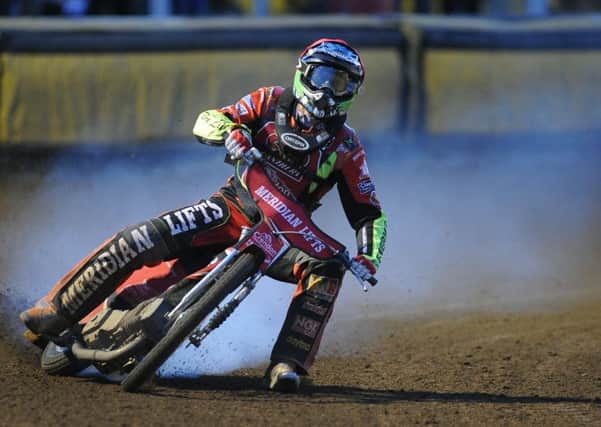 Action from Panthers v Belle Vue. Photo: David Lowndes