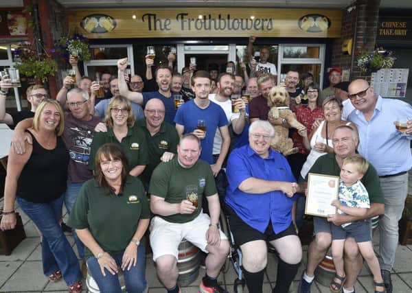 The Frothblowers at Werrington -  awarded CAMRA Cambridgeshire Pub of the Year Award EMN-190109-214903009