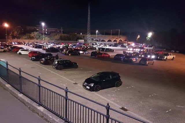 The car cruise. Pic: Peterborough police