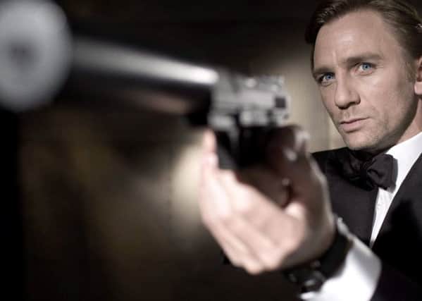Daniel Craig as James Bond in Spectre. PPP-151023-104026001