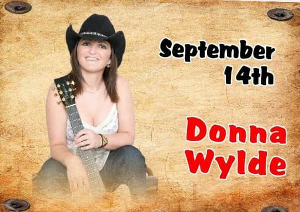 Donna Wylde is at Spanglers on Saturday.