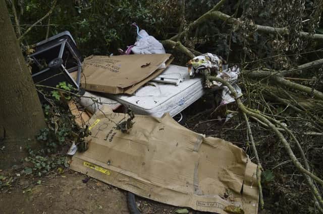 Fly tipping at Bringhurst woods, Orton  Goldhay EMN-190909-153255009