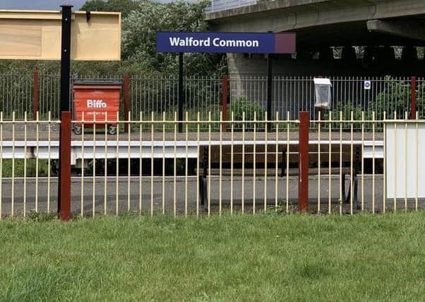 The Walford Common sign at Orton Mere. Photo: Andy Taylor