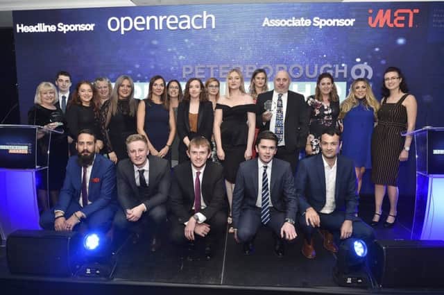 Peterborough Telegraph Apprenticeship Awards 2019. Winners group. EMN-190918-003225009