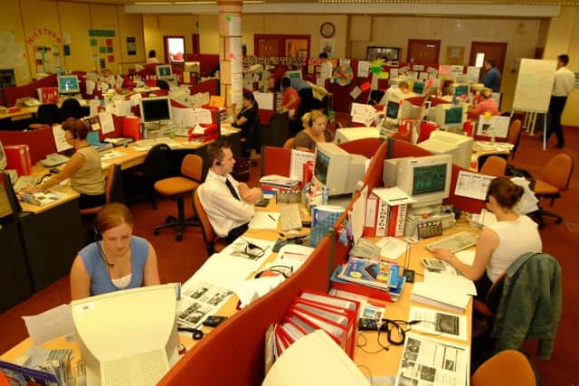 The call centre at Coningsby Road