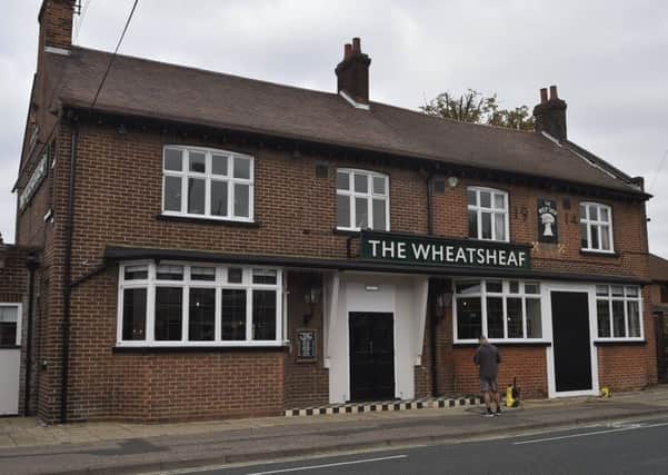 The refurbished Wheatsheaf on Eastfield Road.