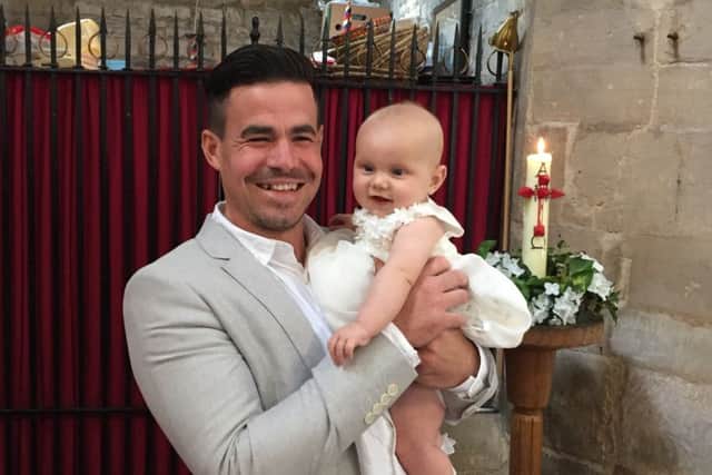Glenn was godfather to Sydney Harrison