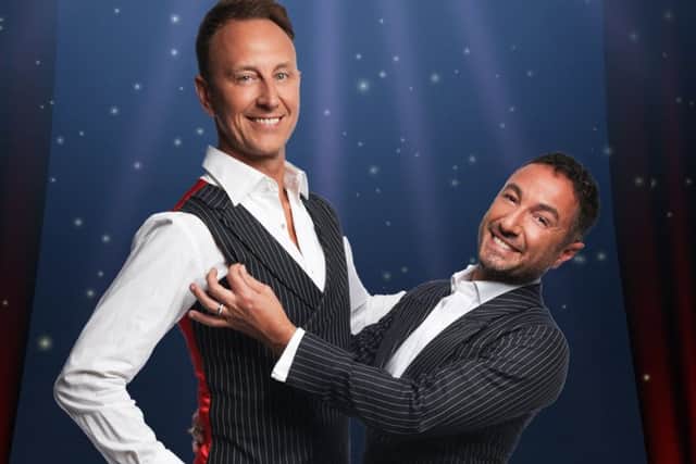 Ian Waite and Vincent Simone are The Ballroom Boys.