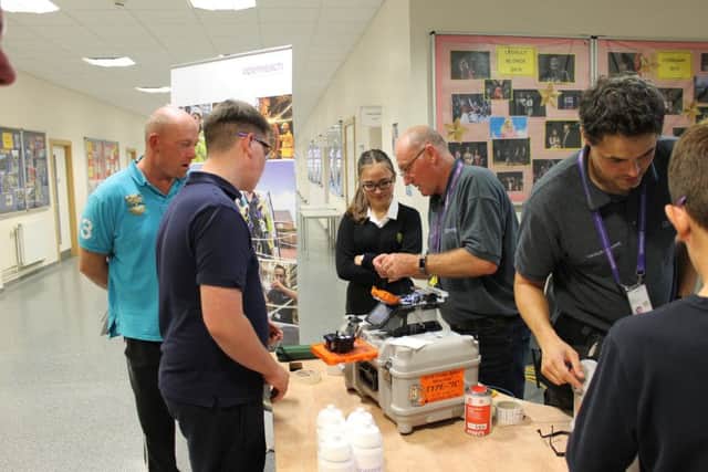 The careers fair