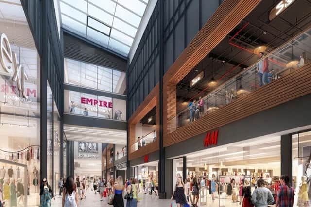How the new cinema will appear inside Queensgate Shopping Centre.