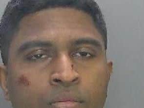 Don Weerakoon, 30, of Victoria Road, Cambridge,kidnapped a woman, held a gun to her head and demanded 50,000. He has been jailed for 10 years.