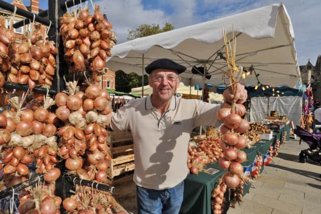 French market returns to Cathedral Square.
