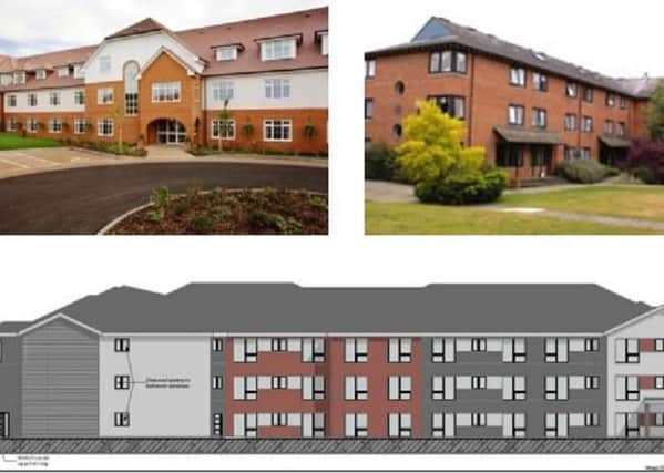 Submitted images for the proposed new care home