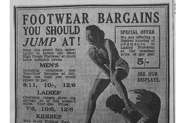 A WW2 advert in Peterborough