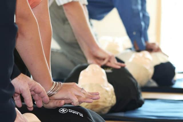 St John Ambulance is holding free first aid demonstrations