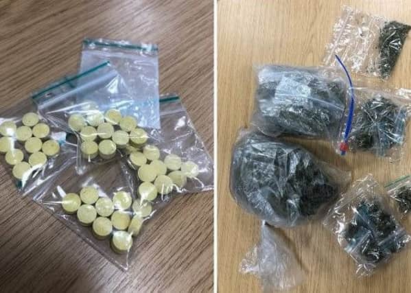 Drugs which were seized. Photo: Cambridgeshire police